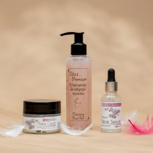 Πακέτο κρέμα προσώπου & gel καθαρισμού & serum Πακέτο κρέμα προσώπου & gel καθαρισμού & serum