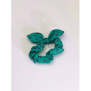 Σούρα λαστιχάκι μαλλιών αυτάκια πρασινο