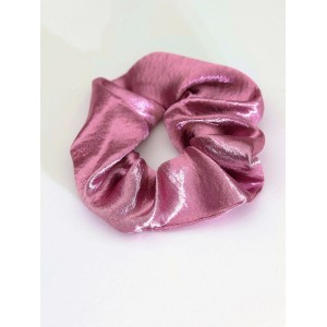 Σούρα λαστιχάκι μαλλιών σατέν ροζ Σούρα λαστιχάκι μαλλιών σατέν ροζ